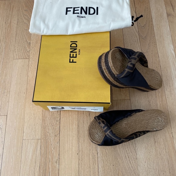 Fendi | Shoes | Fendi Platform Slides | Poshmark